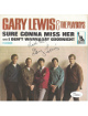 Gary Lewis & The Playboys signed 7" / 45rpm Cover JSA #V93603- 1966 Sure Gonna Miss Her/I Don't Wanna Say Goodnight (No Vinyl)
