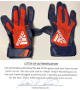 Carlos Correa Game Worn Used Adidas Navy/Orange CC1 Batting Gloves XL PR