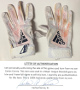 Carlos Correa Game Worn Used Adidas White CC1 Batting Gloves XL PR