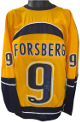 Filip Forsberg signed Nashville Gold Custom Stitched Pro Hockey Jersey #9 XL- PSA #AC64052