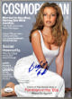 Bridget Hall signed Cosmopolitan Full Magazine May 1994- JSA #EE63215 (minor wear/Supermodel)