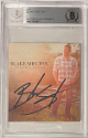 Blake Shelton signed 2017 Texoma Shore 2x3 Mini Album Cover Promo Cut Sig- BAS/Beckett Encapsulated #00013161977