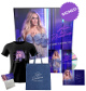 Carrie Underwood signed 2022 Denim & Rhinestones Photo Card- JSA -w/Boxed Set/CD/Tote Bag/Stickers/T-Shirt (M)
