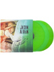 Jason Aldean signed 2021 "Macon Georgia" Album Cover/LP/Lt Ed Triple Green Vinyl/Record- JSA #AB47567