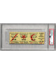 1969 Woodstock Music & Art Fair- PSA Slabbed Mint 9 Rare $18 Advance Purchase Vintage 3 Day Full Ticket Aug 15-17, 1969