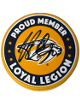 Rocco Grimaldi signed Nashville Predators Proud Member Loyal Legion NHL Hockey Puck #23- COA