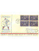 1839-1939 Centennial Of Baseball  First Day Cover Cachet Cooperstown Stamped/4 Stamp Block