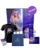 Carrie Underwood signed 2022 Denim & Rhinestones Photo Card w/Boxed Set/CD/Tote Bag/Stickers/T-Shirt (M)