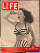 Life Magazine July 9 1945 Bathing Suits WW II/Iwo Jima/Queen Mary/Pyle-GI Joe