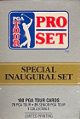 1990 Pro Set PGA Tour Set Special Inaugural Edition Factory Sealed/100 Cards