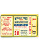 1962 MLB ASG All-Star Game Ticket Stub #2 Wrigley Field 7/30/62 Wagner MVP