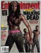 Danai Gurira signed 2012 Entertainment Weekly The Walking Dead Michonne Full Magazine- COA (No Label)