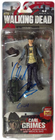 Chandler Riggs signed Carl Grimes The Walking Dead 5 inch McFarlane Toys Figure- COA