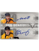 Filip Forsberg & Austin Watson dual signed 2013-14 Panini Titanium Hockey Dual Signatures Card #RD-NSH- 44/50 (Predators)
