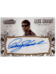 Denny Hamlin signed 2012 Press Pass Showcase Elite Exhibit NASCAR Racing On Card Auto #EEI-SH- 06/25