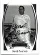David Pearson signed 2007 Press Pass Legends NASCAR On Card Auto #15