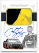 Clint Bowyer signed 2016 Panini National Treasures Racing NASCAR On Card Auto/Used Material #JSMS-CB- 04/10