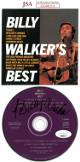 Billy Walker signed 1989 Billy Walker's Best Album CD w/Cover Booklet & Case- JSA #GG08314