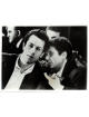 Robert De Niro & Joe Pesci 1980 Raging Bull Vintage B&W CBS Promo 7x9 Photo