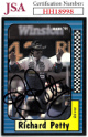 Richard Petty signed NASCAR 1991 Maxx Charlotte Racing On Card Auto #43- JSA #HH18998