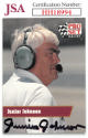Junior Johnson signed NASCAR 1991 Pro Set Racing On Card Auto #45- JSA #HH18994