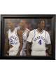 Ravi Moss signed Kentucky Wildcats 11x14 Photo Custom Framing #2- COA (w/Rajon Rondo)