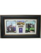 Arnold Palmer 1961-1995 St Andrews British Open 3 Photo/Scorecard - Premium Leather Framing