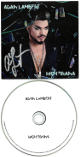 Adam Lambert signed 2023 High Drama 4.75x4.75 Art Card w/ Album Hard Cover Booklet & CD- COA
