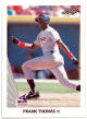 Frank Thomas 1990 Leaf Rookie Card (RC) #300 (Chicago White Sox/HOF)