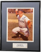 Yogi Berra signed New York Yankees 8x10 Photo Custom Framing COA