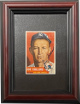 Joe Collins Signed New York Yankees 1953 Topps Rep Trading Card  Custom Framing (7x9)  COA