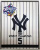1999 New York Yankees Team Uniform MLB Logos Jersey Custom Framing 12x15- New