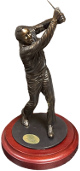 Arnold Palmer Palmer Collection Bronze Luster Sculpture/Figure/Statue 11.75 Danbury Mint COA #AB4012 NEW/Pristine