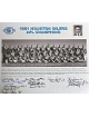 1961 Houston Oilers AFL Champions 50th Anniversary 16x20 Team Signed Photo -18 Sigs COA - McLeod/Groman/Bothan/Laraway/Reed