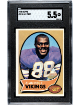 Alan Page 1970 Topps Rookie Card (RC) #59- SGC Graded 5.5 EX+ (Purple People Eaters/Minnesota Vikings)