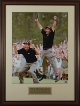 Phil Mickelson unsigned 2004 Masters Jump 2 pose 16X20 Custom Framing