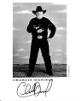 Charlie Daniels signed 8X10 Photo B/W Promo- COA (Country/Southern Rock Legend)