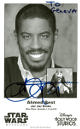 Ahmed Best signed Jar Jar Binks Star Wars Weekends 4.75x7.75 B&W Photo To Geneva- COA (Disney's Hollywood Studios)