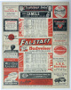 1941 St. Louis Cardinals/Pittsburgh Pirates Sportsman Park 11.25x14.25 Official 5 Cent Score Card (08/10/41)-Scored- PRISTINE