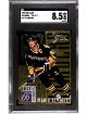 Mario Lemieux 1994-95 Flair Hot Numbers Card #5- SGC Graded 8.5 NM-MT+ (Pittsburgh Penguins)