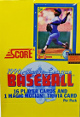 1990 Score Baseball Factory Unopened Wax Box/New- 36 Packs/17CPP
