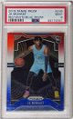 Ja Morant 2019-20 Panini Red/White/Blue Prizm Rookie Card (RC) #249- PSA Graded 9 Mint (Memphis Grizzlies)