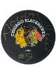 Bobby Hull signed Chicago Blackhawks Official NHL Hockey Puck #9- COA (HOF/Golden Jet/Canada)