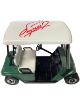 Fuzzy Zoeller signed SpecCast 1/16 Scale Golf Cart Die Cast Coin Bank NIB COA (RARE)