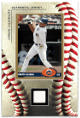 2003 Roberto Alomar Authentic Jersey, Leaf Card 4x6 Stand Up Display Chicago Cubs HR Upper Deck