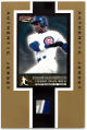 1998 Sammy Sosa Authentic Jersey, Card 4x6 Stand Up Display Chicago Cubs HR Upper Deck