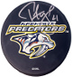 Tom Fitzgerald signed Official Nashville Predators NHL Hockey Puck #21- Predators COA (Captain/2009 Stanley Cup)
