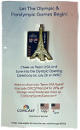 2024 Paris Summer Olympic Paralympic Team USA NBC/Comcast Media Pin Eiffel Tower- Brand New/Sealed