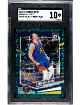 Nikola Jokic 2023-24 Donruss Optic Green Velocity Prizm Card #19- /49- SGC Graded 10 Gem Mint (Denver Nuggets)