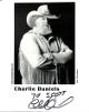 Charlie Daniels signed 8X10 Photo B/W Promo To Scott- COA (Country/Southern Rock Legend)